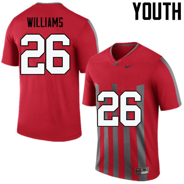 Ohio State Buckeyes #26 Antonio Williams Youth Official Jersey Throwback OSU54681